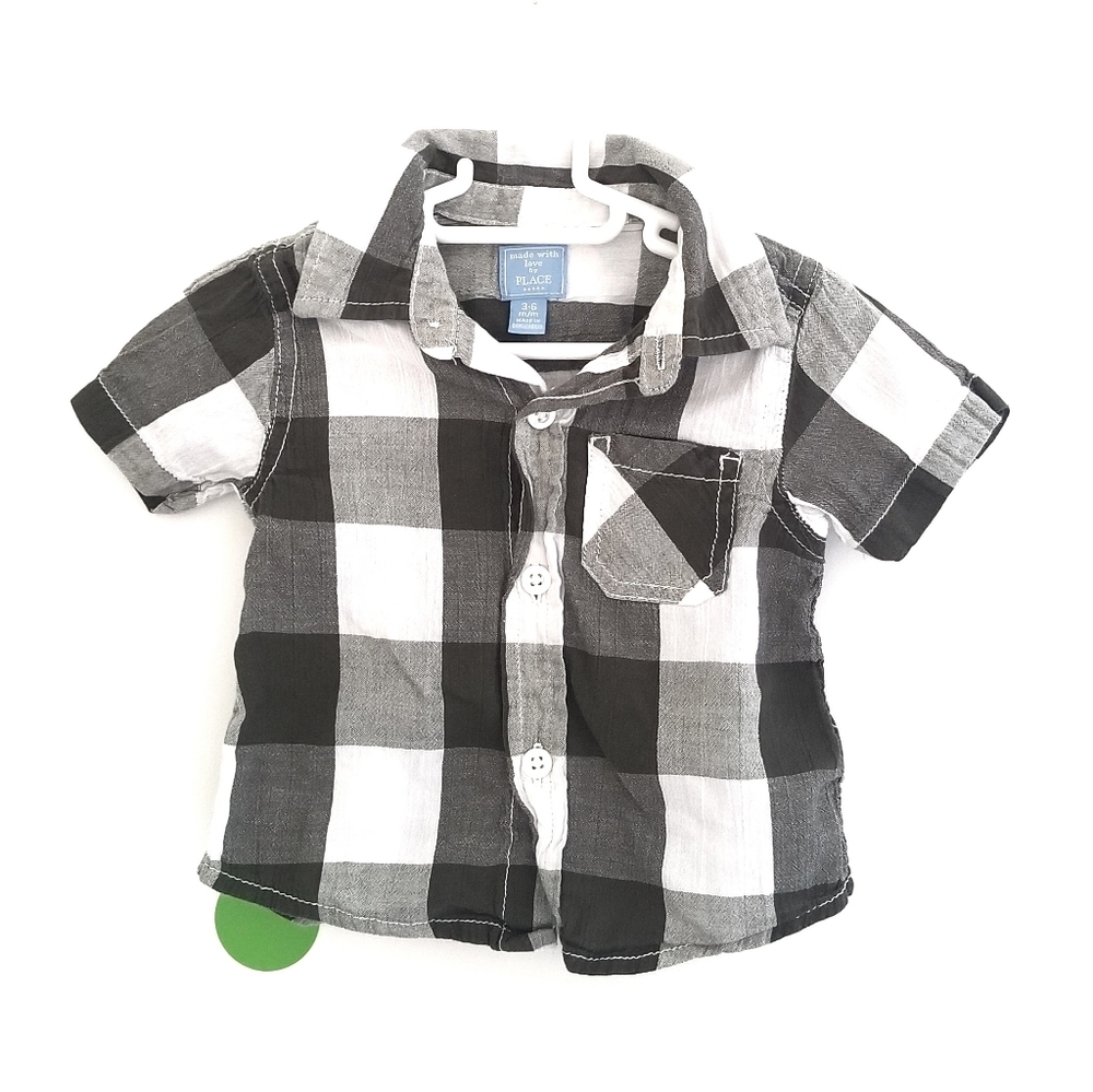 ⭐ 5/$15 ⭐ 3-6 Months Baby Short Sleeve Shirt